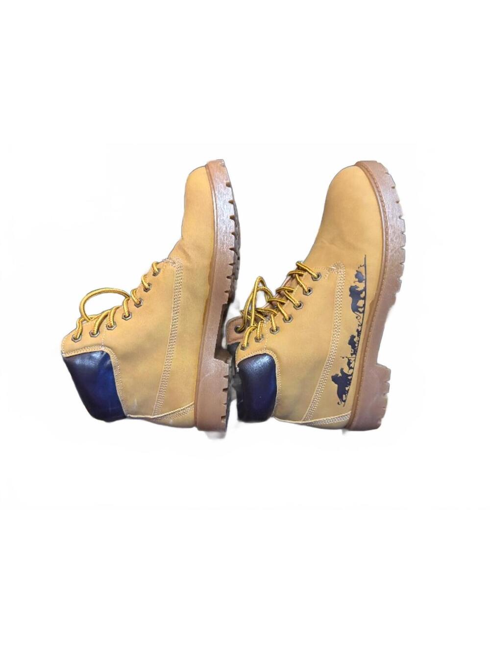 Brand New Hot Topic Disney Lion King Work Boots Mens Sz 9 Womens Sz 11 Tan